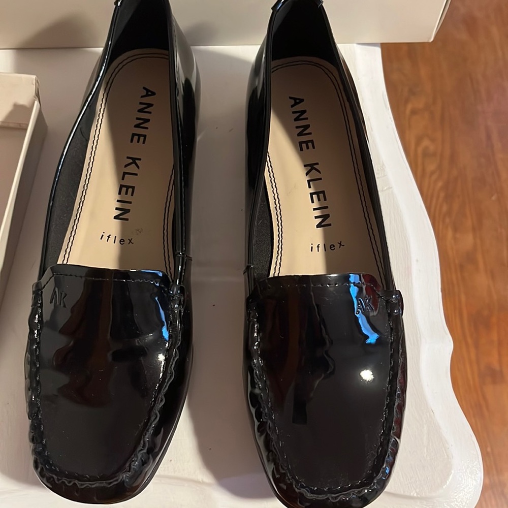 Leather loafers